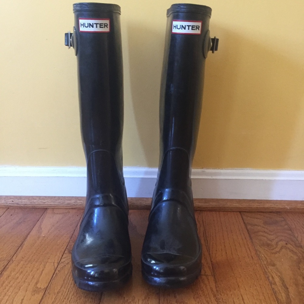 Black Hunter Boots